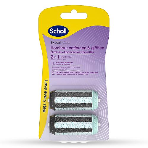 Zdjęcie produktu - Scholl ExpertCare 2w1 Głowice obrotowe do pilnika elektrycznego, 2 szt.