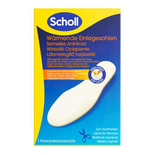 Zdjęcie produktu - Scholl Wkładki do but&oacute;w Ocieplenie, 1 para