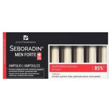 Zdjęcie produktu - SEBORADIN MEN Ampułki przeciw wypadaniu i przerzedzaniu się włos&oacute;w dla mężczyzn, 14 ampułek x 5,5ml