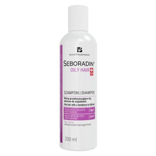 Zdjęcie produktu - SEBORADIN OILY HAIR Szampon do włos&oacute;w przetłuszczających się, 200ml
