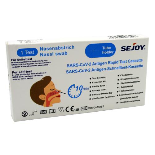 SEJOY Szybki test antygenowy COVID-19 Test na obecność antygenu SARS-COV-2