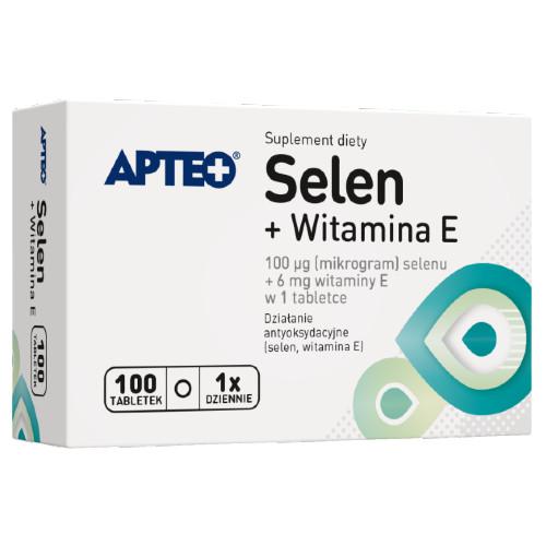 Zdjęcie produktu - Selen + Witamina E, 100tabl.