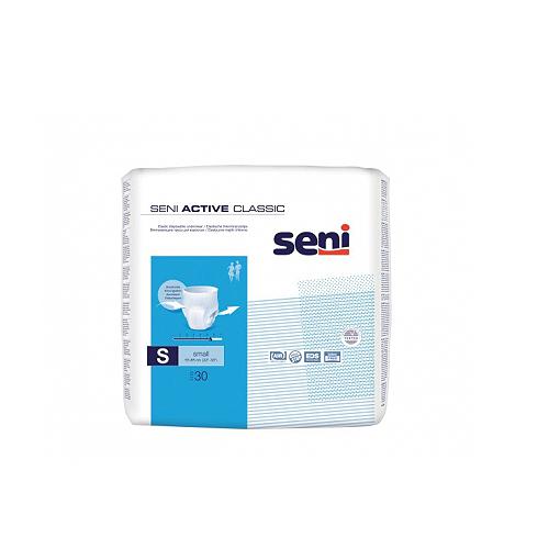 SENI ACTIVE Classic Small Majtki chłonne, 30 sztuk