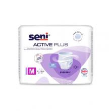 SENI ACTIVE Plus M, 10szt. - Elastyczne majtki chłonne