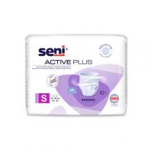 Zdjęcie produktu - SENI ACTIVE Plus S, 10szt. - Elastyczne majtki chłonne