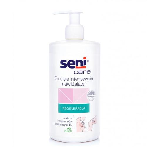 Zdjęcie produktu - SENI CARE Emulsja intensywnie nawilżająca do pielęgnacji sk&oacute;ry suchej i wrażliwej, 500 ml