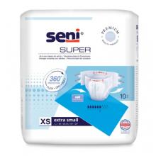 Zdjęcie produktu - SENI SUPER Pieluchomajtki dla dorosłych XS, 10 szt 