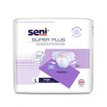 Zdjęcie produktu - SENI SUPER PLUS L Pieluchomajtki dla dorosłych, 10 szt