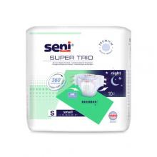 Zdjęcie produktu - SENI SUPER TRIO Pieluchomajtki dla dorosłych Small S, 10szt.