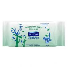 Zdjęcie produktu - SEPTONA Nawilżany papier toaletowy, 60szt.