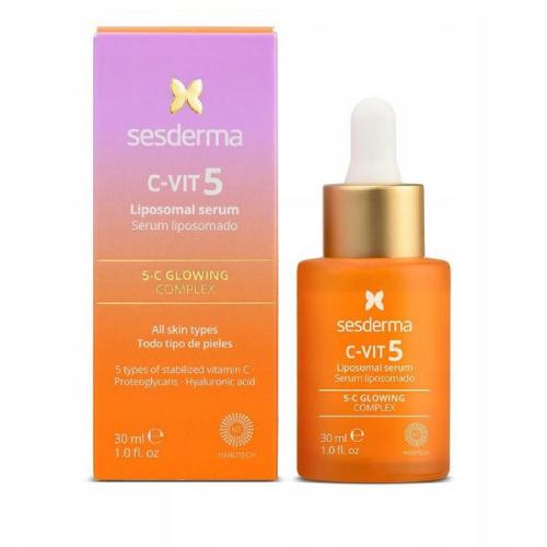Zdjęcie produktu - Sesderma C-Vit 5 Serum z witaminą C do każdego rodzaju sk&oacute;ry, 30 ml