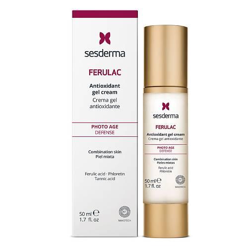 Zdjęcie produktu - Sesderma Ferulac antyoksydacyjny żel-krem do sk&oacute;ry mieszanej, 50 ml
