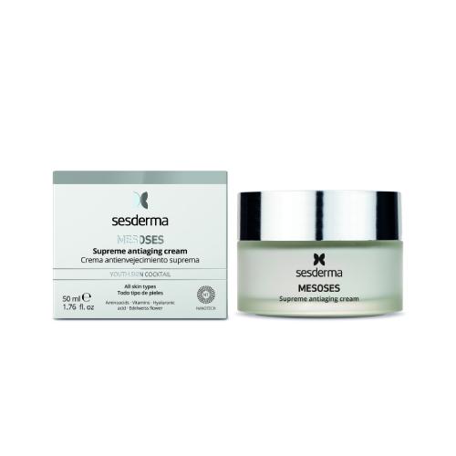 Zdjęcie produktu - Sesderma Mesoses Supreme Antiaging Cream Odmładzający krem do twarzy, 50ml