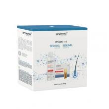 SESDERMA SESKAVEL Zestaw Szampon, 200ml + ampułki, 12szt. x 8ml