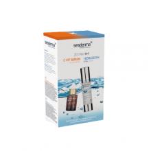 Zdjęcie produktu - SESDERMA Zestaw C-Vit Serum liposomowe, 30ml + Hidraderm Hyal krem, 50ml