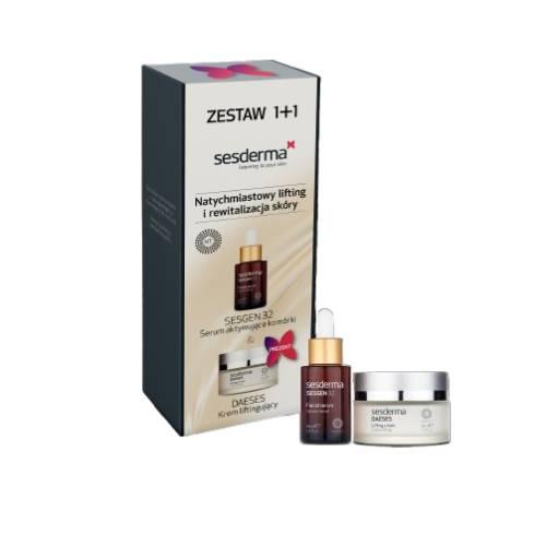 Zdjęcie produktu - Sesderma Zestaw Sesgen 32 Serum aktywujące kom&oacute;rki, 30 ml + Daeses Krem liftingujący, 50 ml