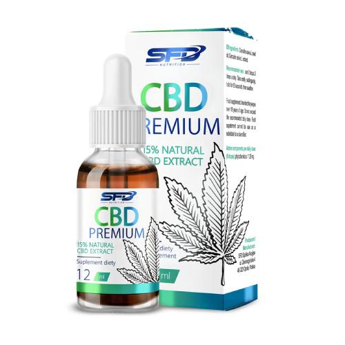 Zdjęcie produktu - SFD CBD Premium 15%, 12ml 