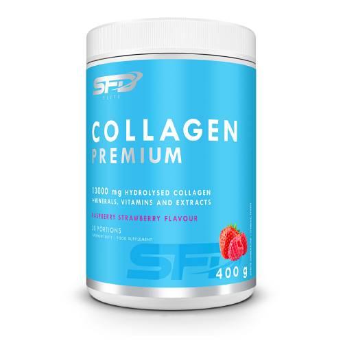 Zdjęcie produktu - SFD Collagen Premium smak truskawka-malina, 400 g