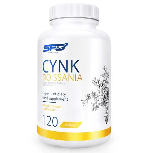 Zdjęcie produktu - SFD Cynk do ssania, 120 tabl.  
