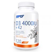 Zdjęcie produktu - SFD D3 4000IU+K2, 120 tabl.