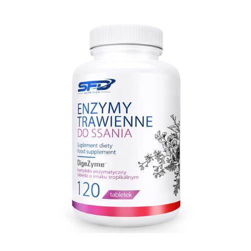 Zdjęcie produktu - SFD Enzymy trawienne, 120 tabl. do ssania
