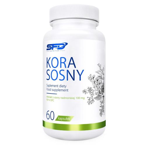 Zdjęcie produktu - SFD Kora sosny, 60 kaps.