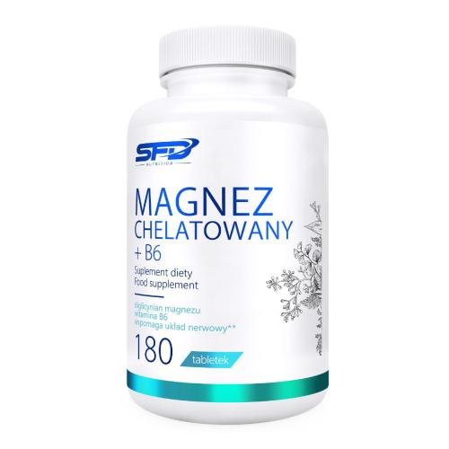 Zdjęcie produktu - SFD Magnez chelatowany + B6, 180 tabletek