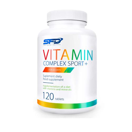 Zdjęcie produktu - SFD Vitamin Complex Sport+ witaminy i minerały, 120 tabletek