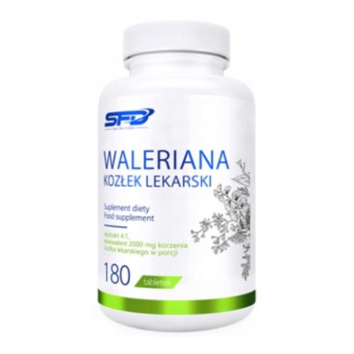 Zdjęcie produktu - SFD Waleriana Kozłek lekarski, 180tabl.