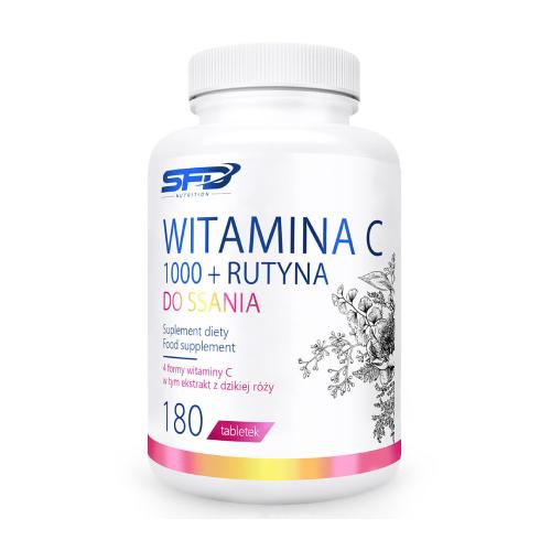 Zdjęcie produktu - SFD Witamina C 1000 + Rutyna, 180 tabletek do ssania