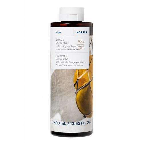 Zdjęcie produktu - Korres Citrus Żel pod prysznic z szałwią grecką, 400 ml
