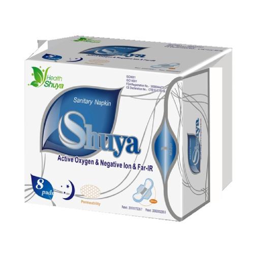 Zdjęcie produktu - SHUYA HEALTH Podpaski nocne, 8 szt.