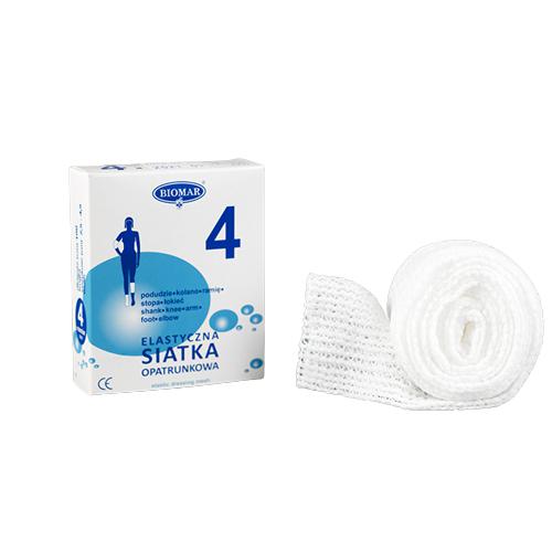 Zdjęcie produktu - BIOMAR Siatka elastyczna Nr 4, A' 1M(B) podudzie-kolano-ramię-stopa-łokieć