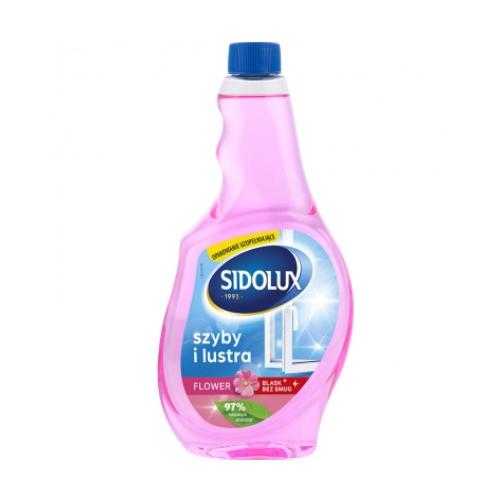 Zdjęcie produktu - SIDOLUX Crystal Flower Płyn do szyb (zapas), 500ml
