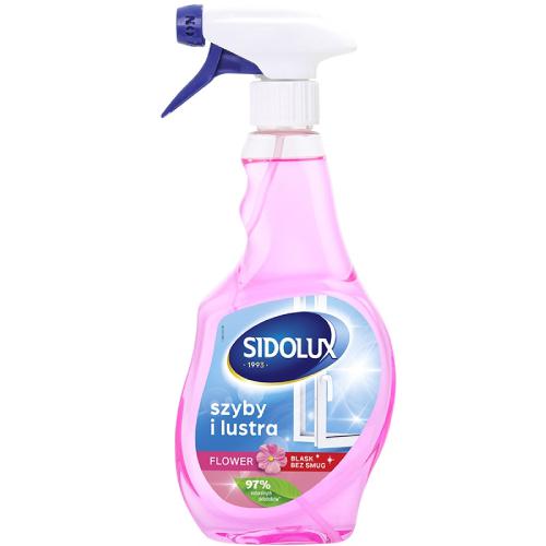 Zdjęcie produktu - SIDOLUX Crystal Płyn do mycia szyb Flower, 500ml