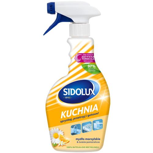 Zdjęcie produktu - SIDOLUX Kuchnia Płyn do czyszczenia kuchni Mydło marsylskie, 500ml