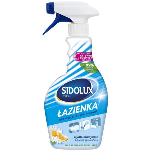 Zdjęcie produktu - SIDOLUX Łazienka Płyn do czyszczenia łazienki Mydło marsylskie, 500ml