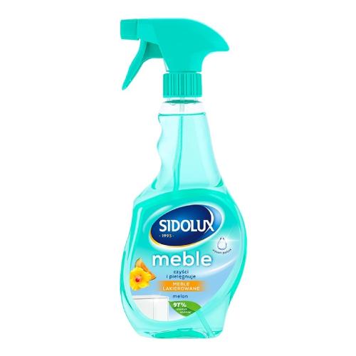 Zdjęcie produktu - SIDOLUX Płyn do czyszczenia mebli lakierowanych, 500ml