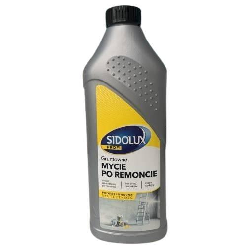 Zdjęcie produktu - SIDOLUX PROFI Mycie po remoncie płyn, 1l