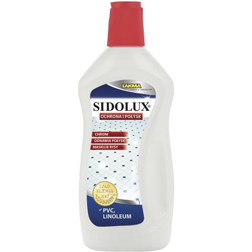 Zdjęcie produktu - SIDOLUX Środek do ochrony i nabłyszczania PVC i linoleum, 500ml