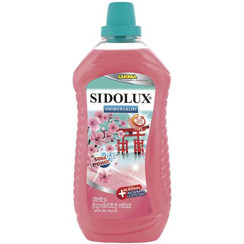 Zdjęcie produktu - SIDOLUX Uniwersalny płyn do mycia Kwiat japońskiej wiśni, 1000ml