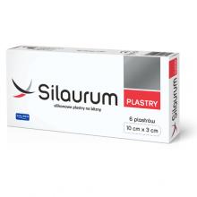 Zdjęcie produktu - Silaurum silikonowe plastry na blizny 10x3 cm, 6szt