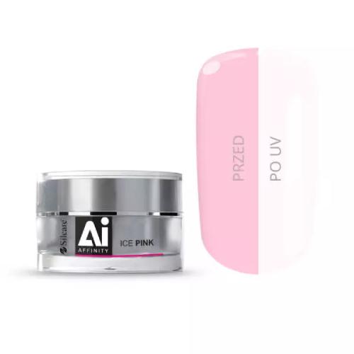Silcare Żel do paznokci Gel Affinity Ice Pink,15g
