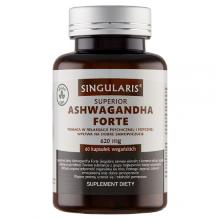 Zdjęcie produktu - SINGULARIS Ashwagandha Forte 620mg, 60 kaps.