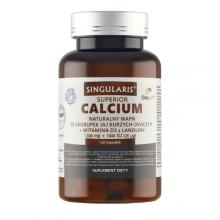 Zdjęcie produktu - SINGULARIS Calcium Naturalny wapń, 120 kaps.