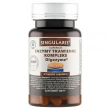 Zdjęcie produktu - SINGULARIS Enzymy trawienne kompleks Digezyme&reg;, 30 kaps.