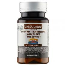 Zdjęcie produktu - SINGULARIS Enzymy trawienne kompleks Digezyme&reg;, 30 kaps.