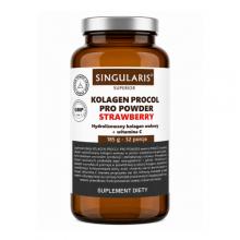 Zdjęcie produktu - Singularis Kolagen Procol Pro Powder Superior Strawberry, 185 g