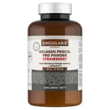 Zdjęcie produktu - Singularis Kolagen Procol Pro Powder Superior Strawberry, 185 g