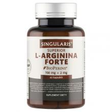 Zdjęcie produktu - SINGULARIS L-Arginina Forte, 60 kapsułek